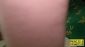 Real sub slut throating dick