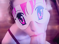 Real-life Anime Stepsis Gets Stuck In The Sink Gives Sloppy Head Gets Creampied With Plumpah Peach