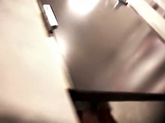 Red dress changing room upskirt of sexy amateur chick