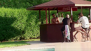 Redhead mature has her holes pounded in the park