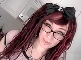 Redhead teen 18+ Pee Lover Stripping Gets Spanked
