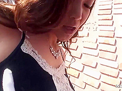 Rich Japanese Mature Seduce Her Driver To Quick Swallow Blowjob