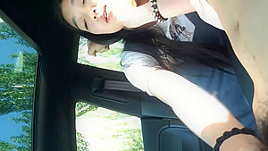 Rich family Chinese girl fucking in car