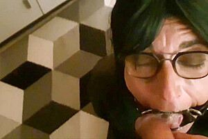Ring Gagged Davine Get Deepthroat Fucked