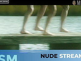 Rosamund Skinny Dipping & Gaite Jansen's Lesbian Threesome - Mr Skin
