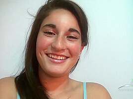 Roxane Is A Cute, Shy, And Curvy Brunette Blossom