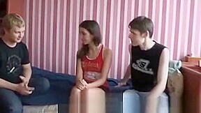 Russian teen 18+ Sucks Cock