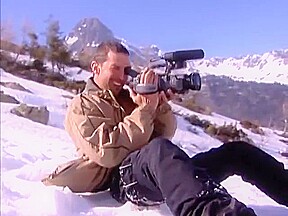 SNOW FUCKING, LESBIAN, SOLO, STRAP, BIG DICK, FUCKING AWESOME