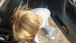 STEP BROTHER GRINDING AND MAKE BIG LOAD ON HIS Step sister IN YOGA PANTS