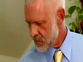 SUITED Step daddy GETTING FINGERED AND FUCK teen 18+