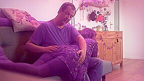 Sa premiere fessee  Her first spanking