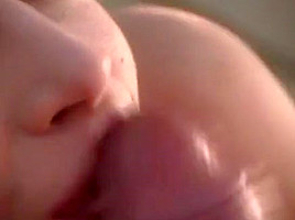 Samantha sterlyng deepthroats cock