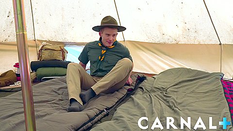 ScoutBoys Hung DILF Eddie Patrick has hot threesome with sexy scout