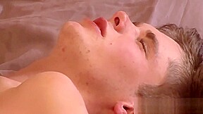 Seductive homo takes it in the ass and sprays love juice