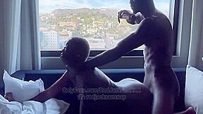 Sexy Black Couple Has Nasty Intimate Sex Her Twitter: Dejamarrrie 7 Min