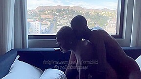 Sexy Black Couple Has Nasty Intimate Sex Her Twitter: Dejamarrrie 7 Min