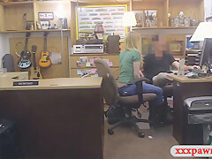 Sexy Blonde Babe Fucked By Pawn Guy For A Pearl Necklac