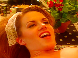 Sexy Maid Inari Vachs Gets On Her Knees For Tom Byron