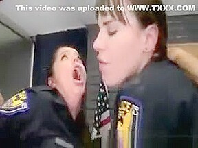 Sexy Police Babes Getting Anally Fucked And Love It