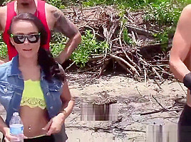 Sexy small Holly Hendrix gets fucked