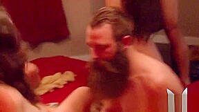 Shaved Cunts Pleased By Horny Guys