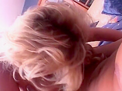 She Is A Blonde Who Adores Riding