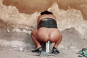 Shemale Elizabeth Breaks Her Ass With 1 5 Liter Bottle Extreme Anal Insertion