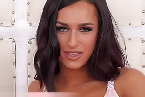 Shemale teen 18+ Khloe Kay group fucked by four dudes