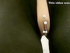Shop flash and public sex play