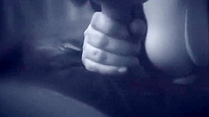 Short Sensual Blowjob & Handjob from my busty wife