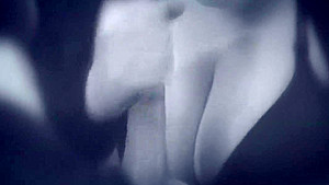 Short Sensual Blowjob & Handjob from my busty wife