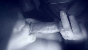 Short Sensual Blowjob & Handjob from my busty wife