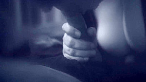 Short Sensual Blowjob & Handjob from my busty wife