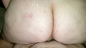 Short reverse cowgirl, with cum in pussy