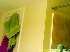 Silly girl spied in a funny moment