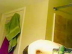 Silly girl spied in a funny moment