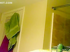 Silly girl spied in a funny moment