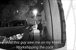 Sissy Is Made To Expose Herself To Passing Cars In Order To Let Her Suck Cock And Get Fucked Outdoor
