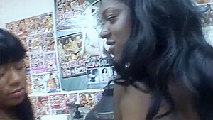 Skinny Black Sluts Enjoy Lesbian Sex