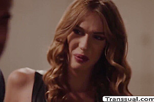 Skinny Trans Woman Gets Her Ass Banged By Her
