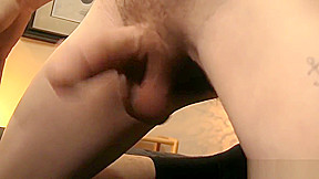 Skinny knob jockey Lucas Daniels enjoys jerking off solo