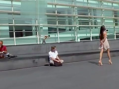 Slave walked in public as ashtray