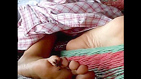 Sleepy foot fetish & Furious Flies