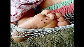 Sleepy foot fetish & Furious Flies