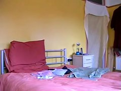 Slender teen 18+ got on the solo in her bedroom