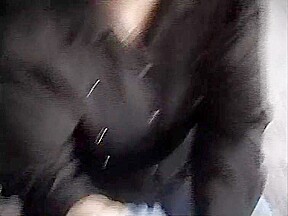 Slightly mature German amateur sucks and strips