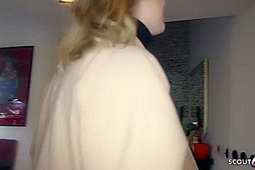 Slim College Girl Casey Pick Up For Fuck With German Scout