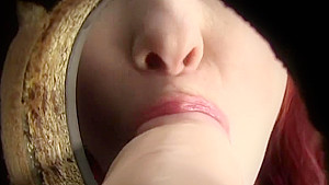Slime fetish slut rubbing