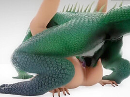 Slut Princess X Reptile Monster