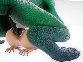 Slut Princess X Reptile Monster